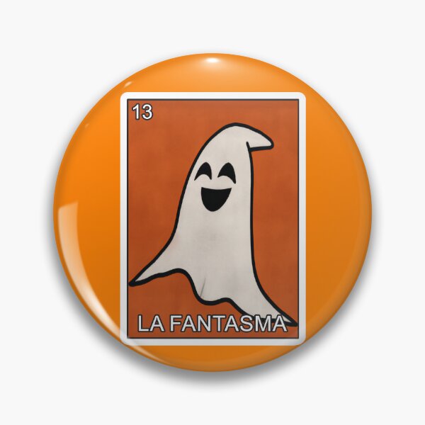 Item preview, La Fantasma Ghost Card Mexican Lottery Card La Fantasma Gear designed and sold by DynamicDesign.