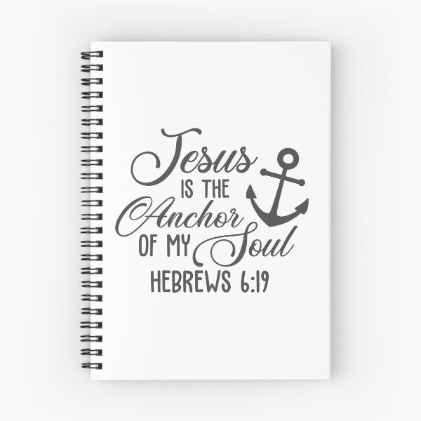 Item preview, Christian Design - Jesus is the Anchor of my Soul - Hebrews 6 verse 19 designed and sold by simplydesignart.