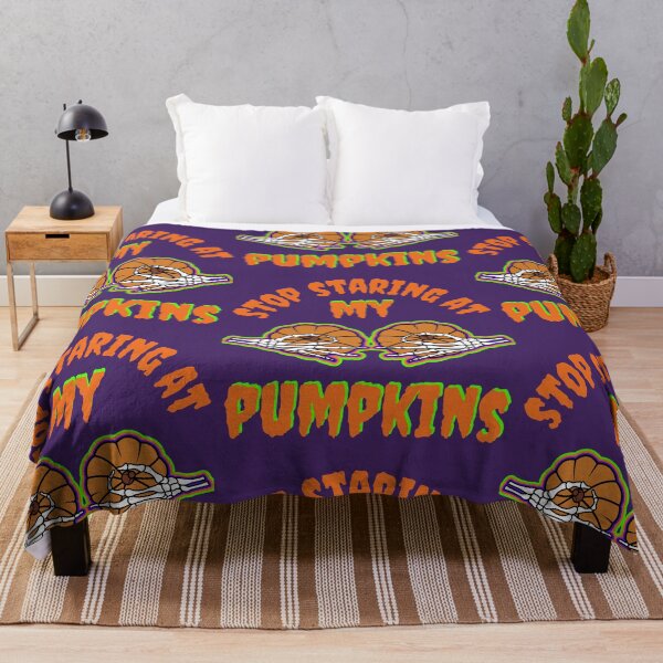 Item preview, Stop Staring At My Pumpkins Skeleton Hands designed and sold by WoodburyLake.