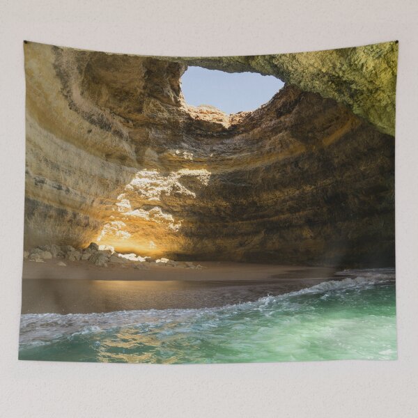 Item preview, Sea Cave Sunlight - the Iconic Benagil Natural Wonder designed and sold by Georgia Mizuleva.