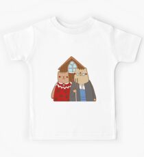 Ameowrican Gothic Kids Tee