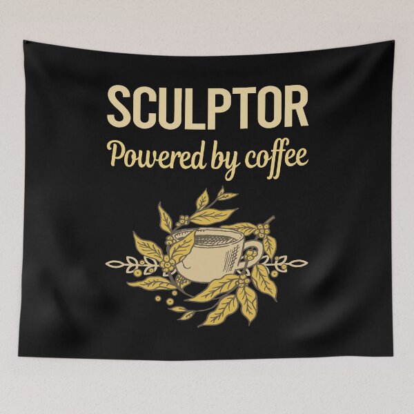 Item preview, Powered By Coffee Sculptor designed and sold by cossinulsesj.