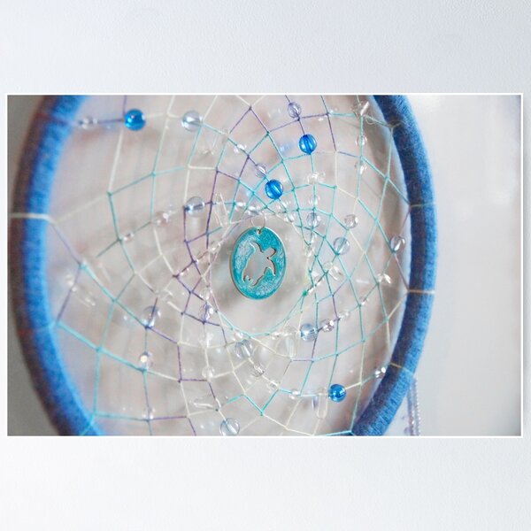 Item preview, handmade dreamcatcher with beads  designed and sold by amekamura.