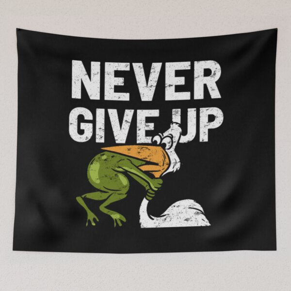 Item preview, Frog Inspirational Quote designed and sold by PhilipoInsinge.