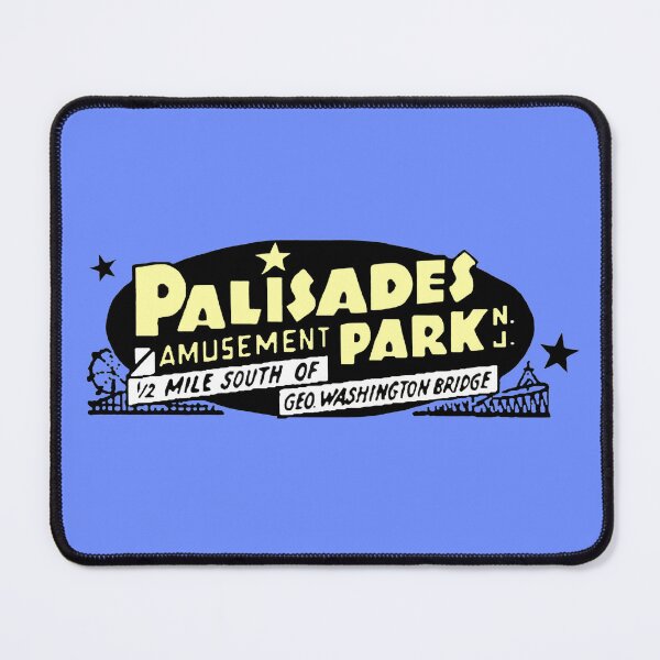 Item preview, Palisades Amusement Park New Jersey Vintage Retro Logo Design designed and sold by CoupleCrafters.