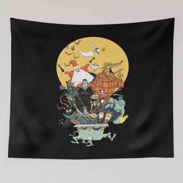 Item preview, Jack O' Skellington Sally Gift Fan Movies designed and sold by FabianAuer.