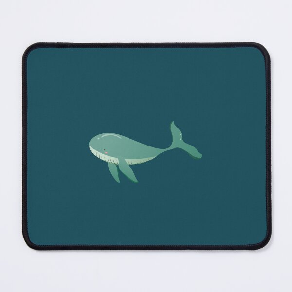 Item preview, Cute Green Grey Whale designed and sold by arvianadesign.