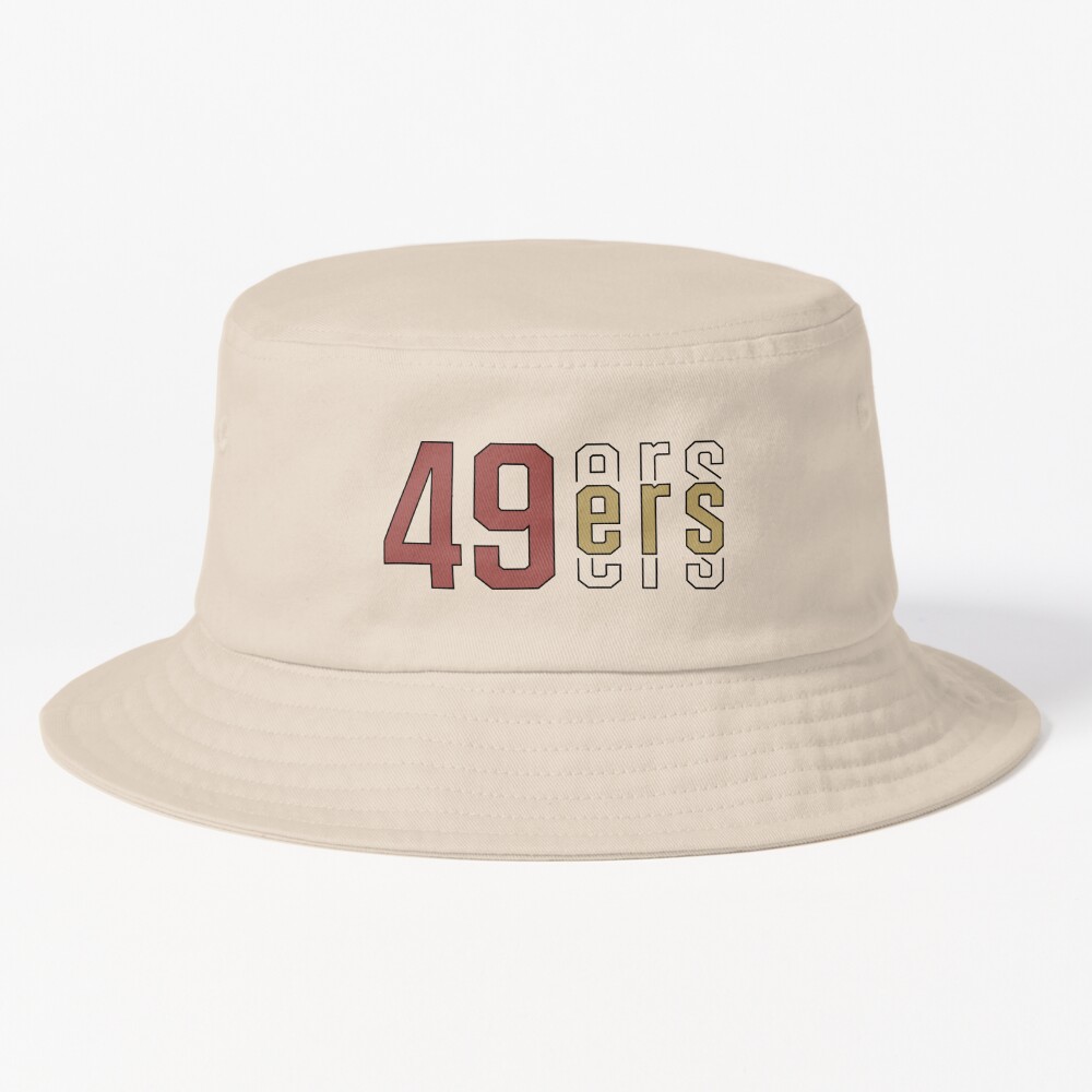 San Francisco 49ers COLOR-BLOCK BUCKET White-Gold-Red Hat