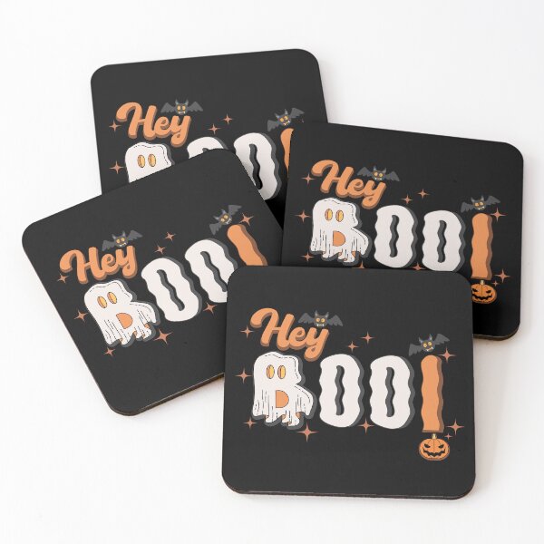 Item preview, Hey Boo typography boo Halloween                                    designed and sold by onzpacesdesign.