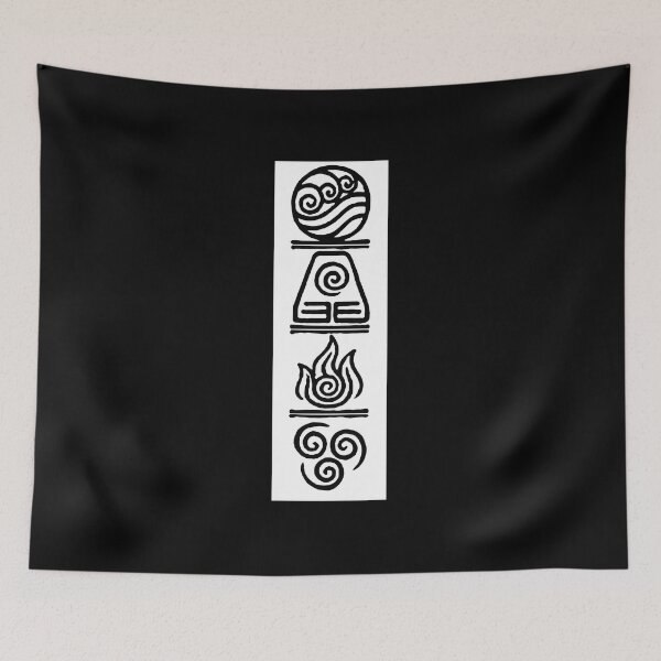 Item preview, Legend Of Kora; The All Elements Poster designed and sold by spangzawiatruq.