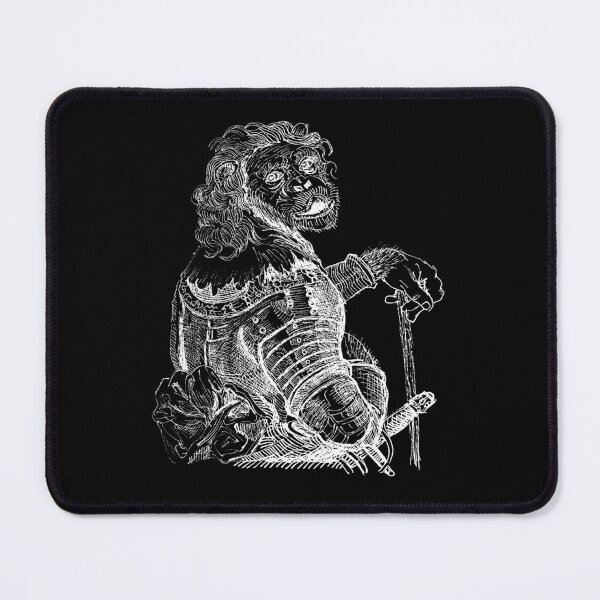 Item preview, Knight Monkey (black)  designed and sold by SketchPrimitive.