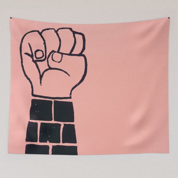 Item preview, La Lutte Continue - French vintage poster designed and sold by DejaVuStudio.