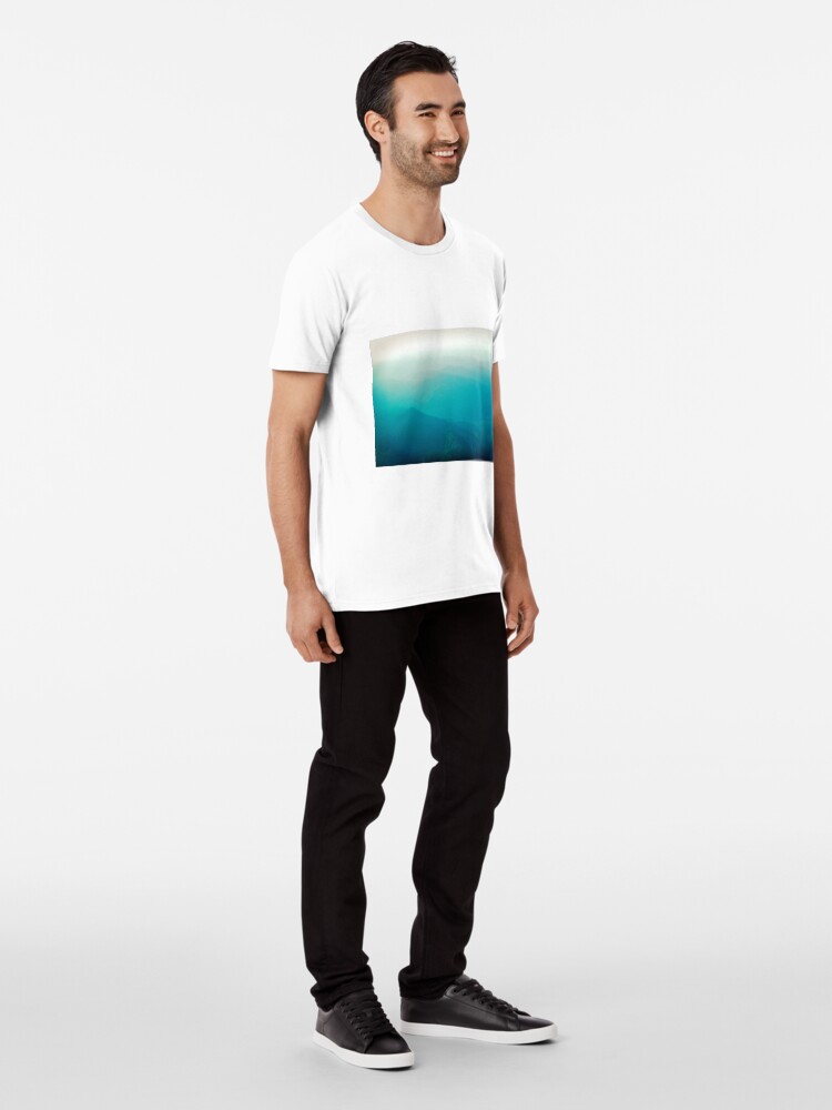 Alternate view of Vancouver Island from the air Premium T-Shirt