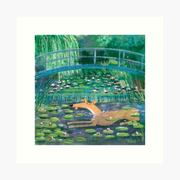 Greympressionism Art Print