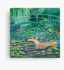 Greympressionism Canvas Print