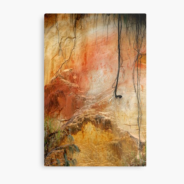 "Rainbow Beach" Metal Print