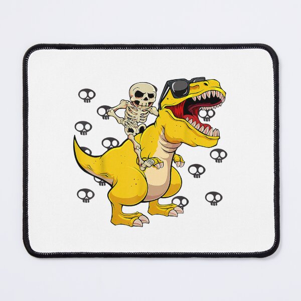 Item preview, Skeleton Riding Dinosaur Lazy Halloween Costume Funny T Rex designed and sold by Spencerhowar.