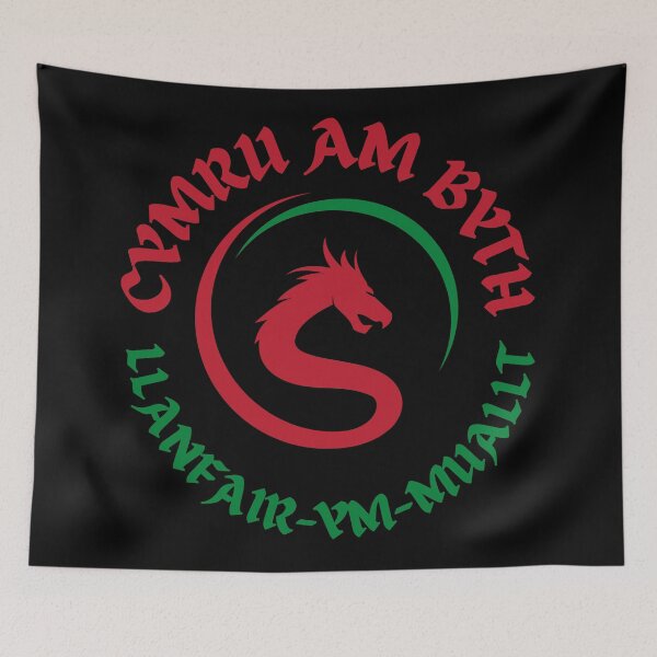 Item preview, Cymru am byth - Llanfair-ym-Muallt - Wales for ever - Builth Wells designed and sold by TheVarc.