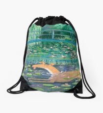 Greympressionism Drawstring Bag