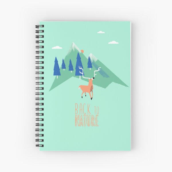 Back to nature Cahier à spirale