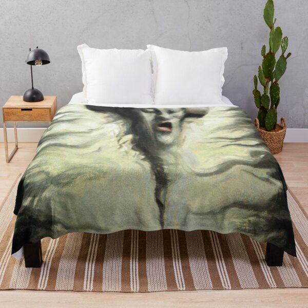 Item preview, AI Generated Art, Creepy White Noise 2 designed and sold by Elvira Hyvönen.