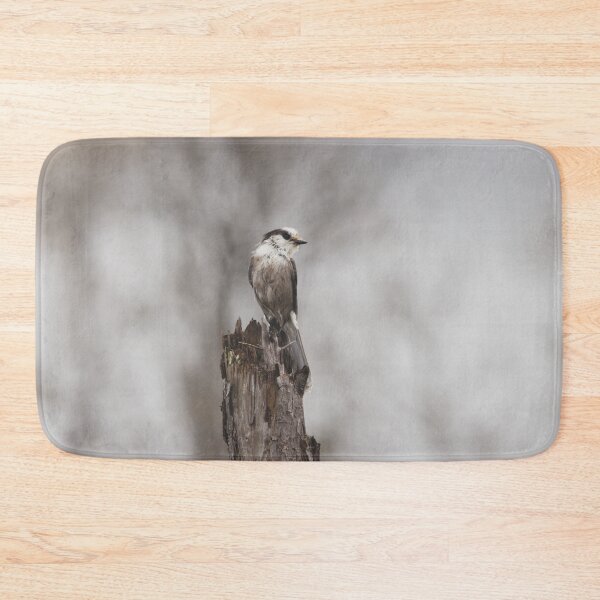 Item preview, Perched Grey Jay Bird designed and sold by Natural-Habitat.