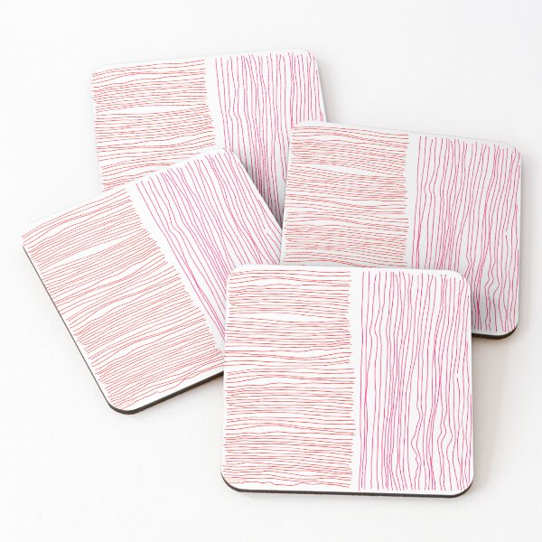 Item preview, Hot Pink Orange Lines designed and sold by KennyLucky.