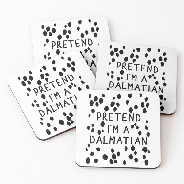 Item preview, Funny pretend I'm a dalmatian dog halloween DIY costume designed and sold by Spencerhowar.