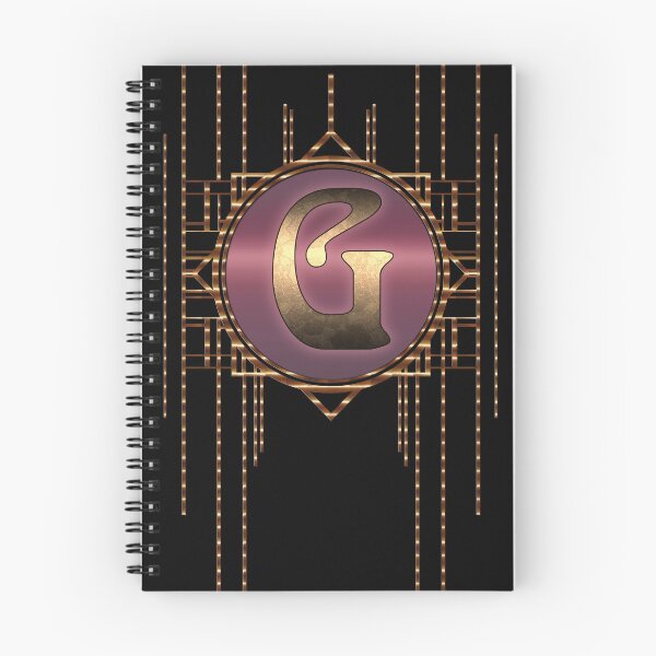 Item preview, 1920's Art Deco Art Nouveau Monogram G Vintage designed and sold by Xarah.