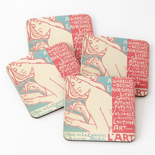 Item preview, L'art independant - French vintage poster designed and sold by DejaVuStudio.