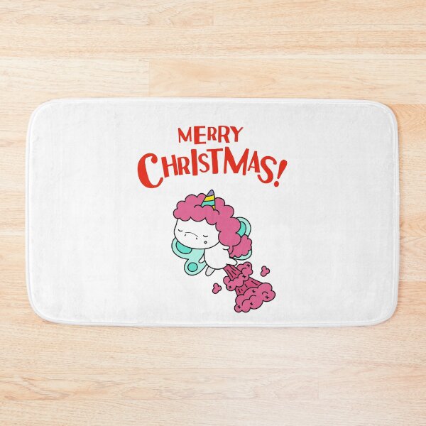 Item preview, Cute and funny Merry Christmas unicorn gift ideas for unicorn lovers, unicorn art fans and rainbow unicorn enthusiasts  designed and sold by haRexia.