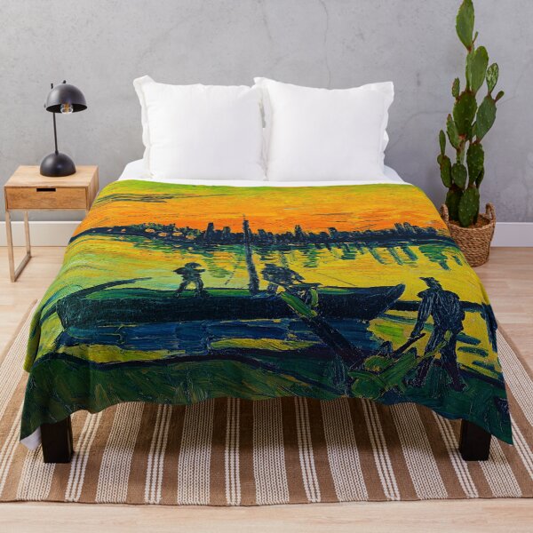 Item preview, Coal Barges II - Vincent van Gogh designed and sold by SimpleJoyStyle.