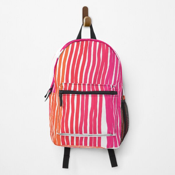 Item preview, Hot Pink Orange Bold Lines designed and sold by KennyLucky.