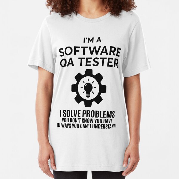 software tester t shirt