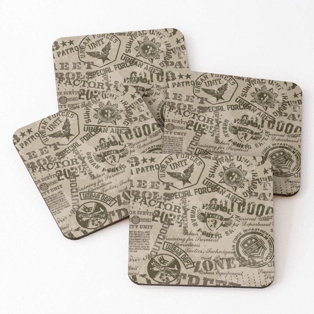 Item preview, Coasters (Set of 4) designed and sold by PatternHome.