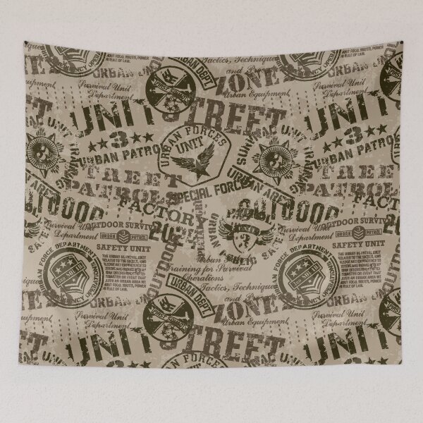 Item preview, Military Stamps Pattern designed and sold by PatternHome.