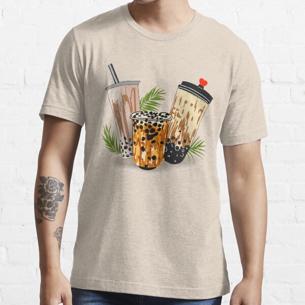 "Bubble milk tea." T-shirt for Sale by HakanKACAR2014 | Redbubble | bubble milk tea t-shirts ...