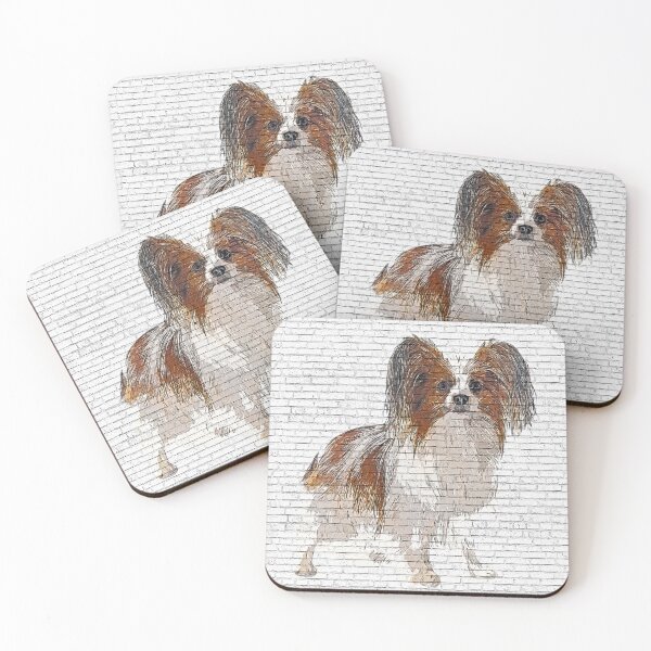 Item preview, So Cute Papillon Dog - Custom Pet Portrait Art Studio designed and sold by Custom Pet Portrait Art Studio.