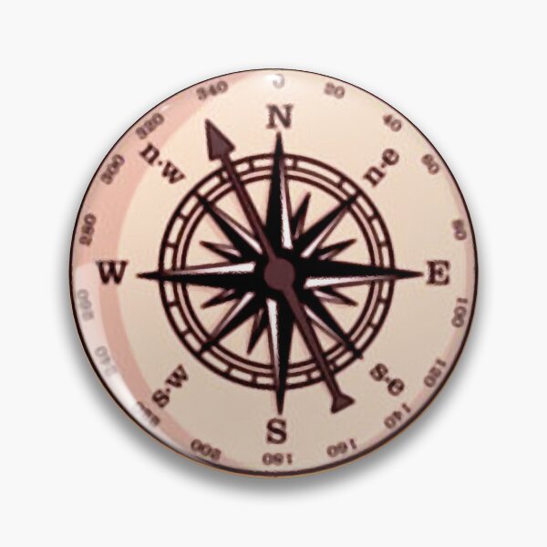 Item preview, golden compass designed and sold by si3iy.