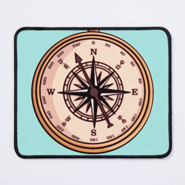 Item preview, golden compass designed and sold by si3iy.