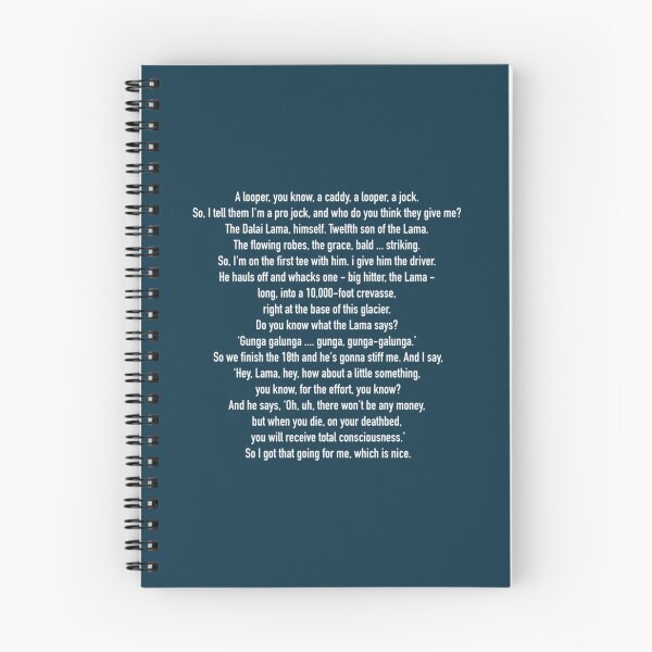 Item preview, Gunga Galunga Caddyshack Full Quote   designed and sold by ariod331.