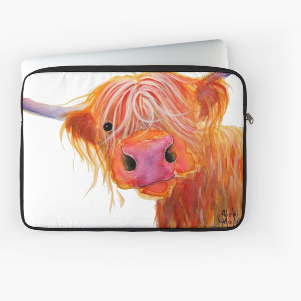 Item preview, Highland Cow PRiNT 'Angus' by Shirley MacArthur designed and sold by Shirley MacArthur Limited.