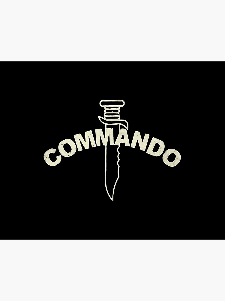 War commando knife icon logo vector version v5