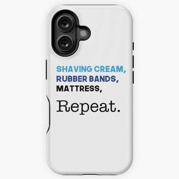 Item preview, Shaving Cream, Rubber Bands, Mattress, Repeat. - Dear Evan Hansen designed and sold by lewbarberdesign.