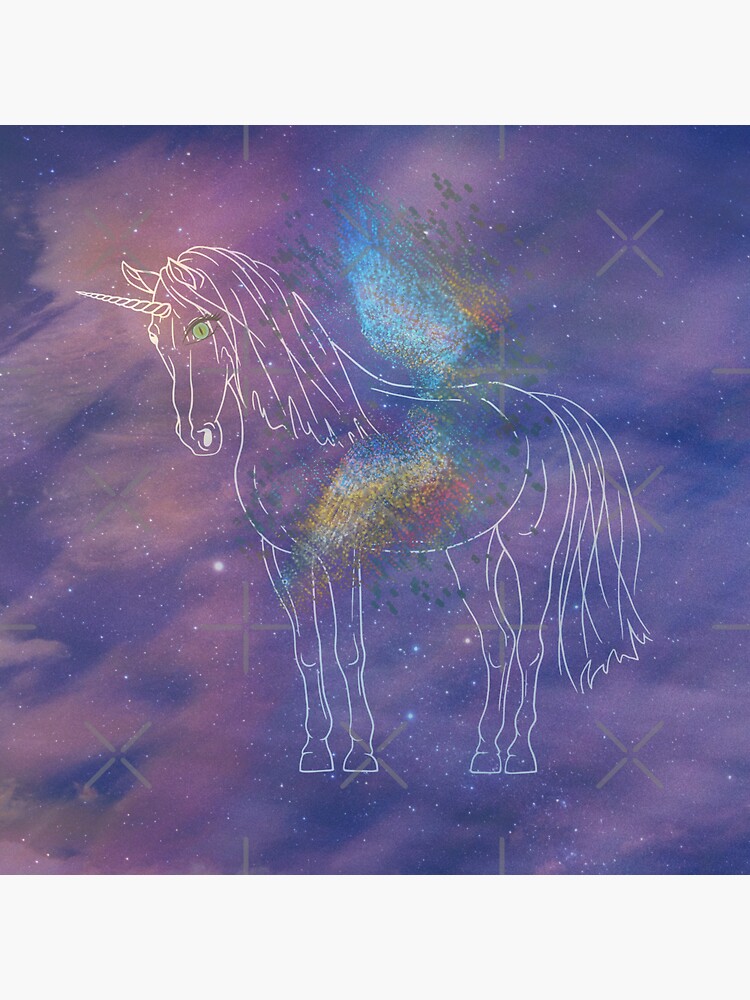 "Cute and colourful magical rainbow unicorn gift ideas for unicorn art