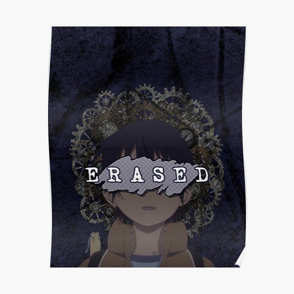 Erased Anime Posters | Redbubble