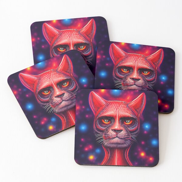 Item preview, Demon Space Cat designed and sold by RogueDroid.