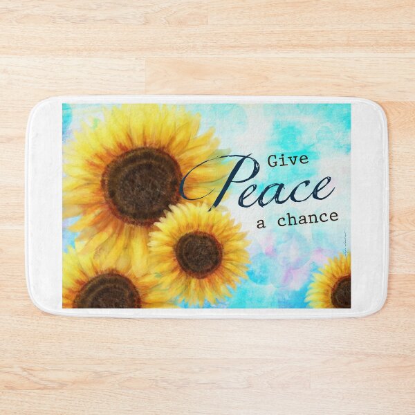 Item preview, Give peace a chance - sunflowers - Stand with Ukraine designed and sold by studioMoSa.