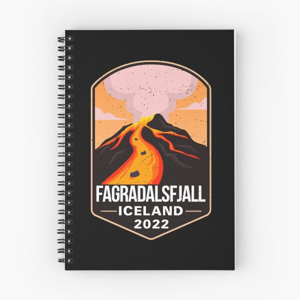 Item preview, Fagradalsfjall Iceland Volcano Eruption 2022 designed and sold by MagicBoutique.
