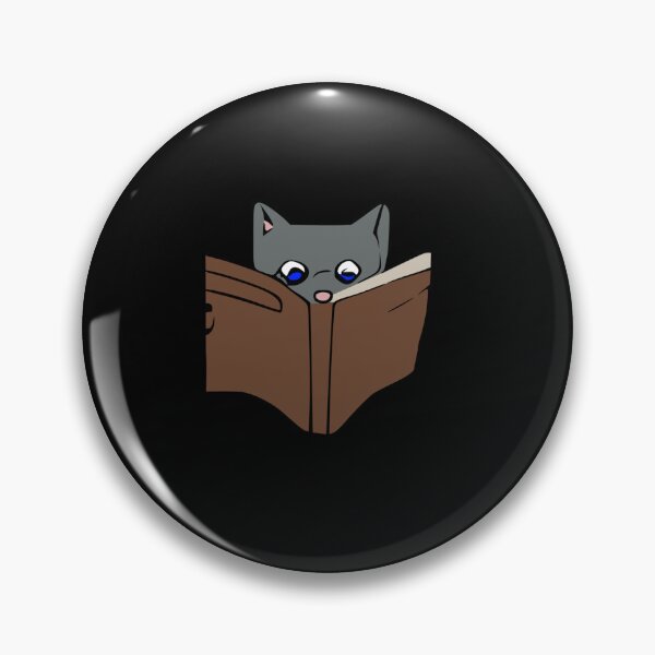 Item preview, CAT READING A BOOK designed and sold by sobriowslen.
